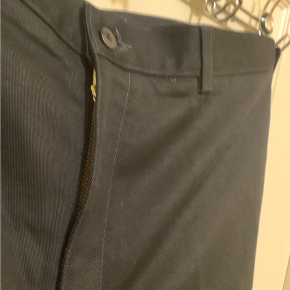 SAVANE pants solid black wrinkle & stain free lots of pockets beige inside - Picture 9 of 13